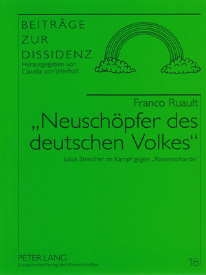 cover image of «Neuschöpfer des deutschen Volkes»